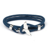 New Milan Line Ocean Series Anchor Style Whale Whale Bracelet Bennis Nian Couple Red Hand Rope