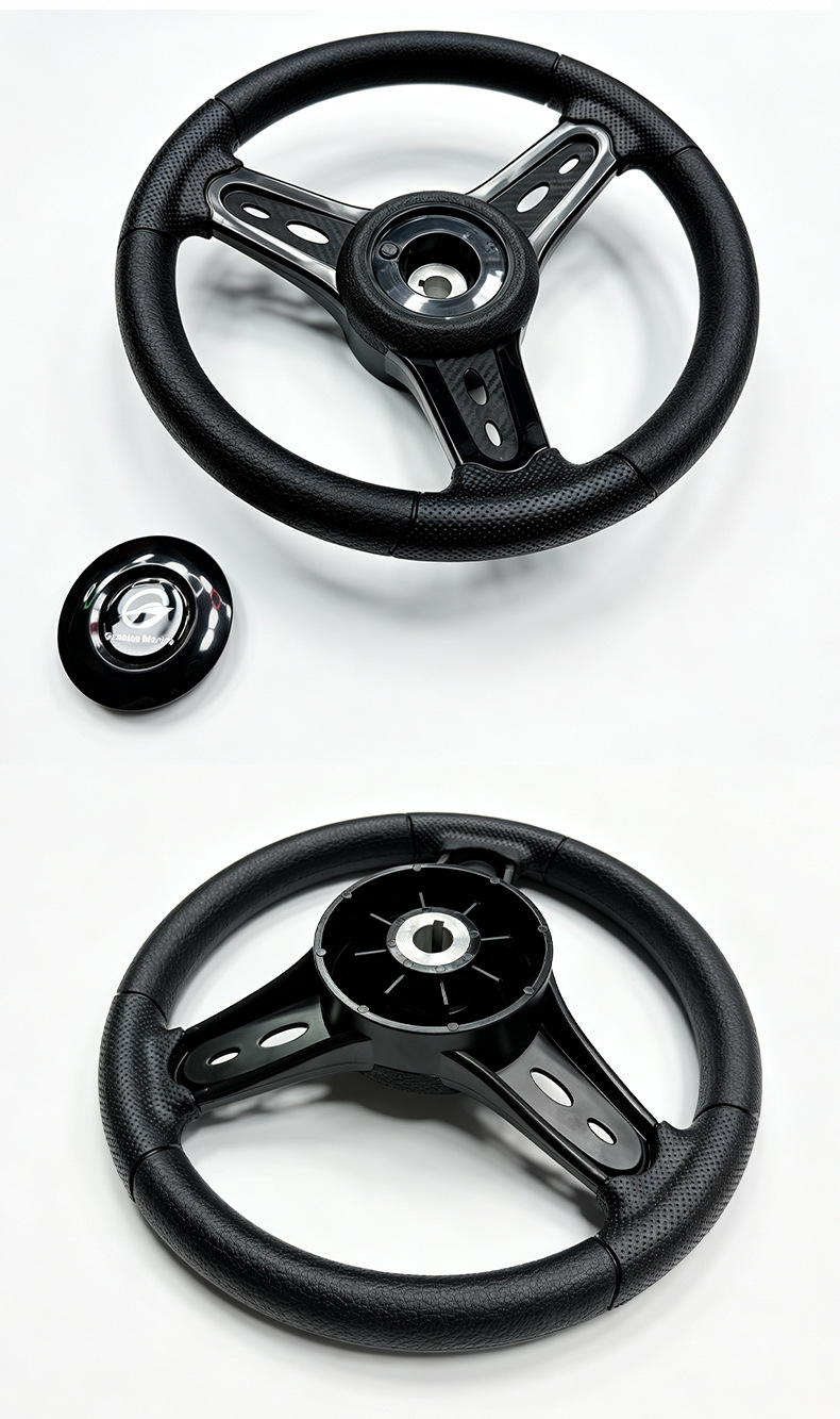 New cross-border model of steering wheel imported from Italy, anti-slip and UV-resistant steering wheel for yachts, marine accessories