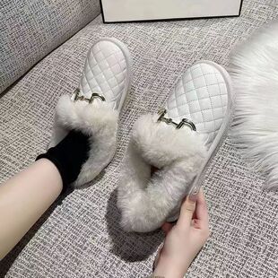 2024 New Women's Snow Boots Winter Short Boots Korean Style Cotton Boots with Fleece, Warm Low-Top Women's Cotton Shoes, Lightweight and Warm
