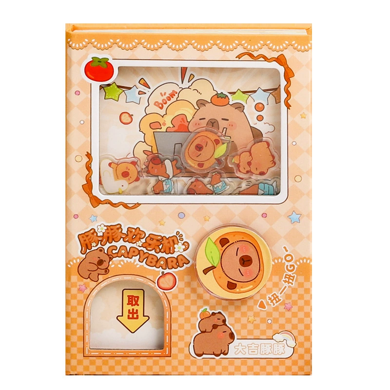 Handheld cartoon children's notebook for students