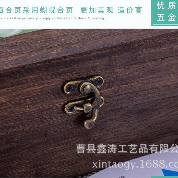 Directo de fábrica de madera maciza de madera caja de pañuelos caja del hogar creativo multifuncional caja de pañuelos sala de estar simple rollo caja