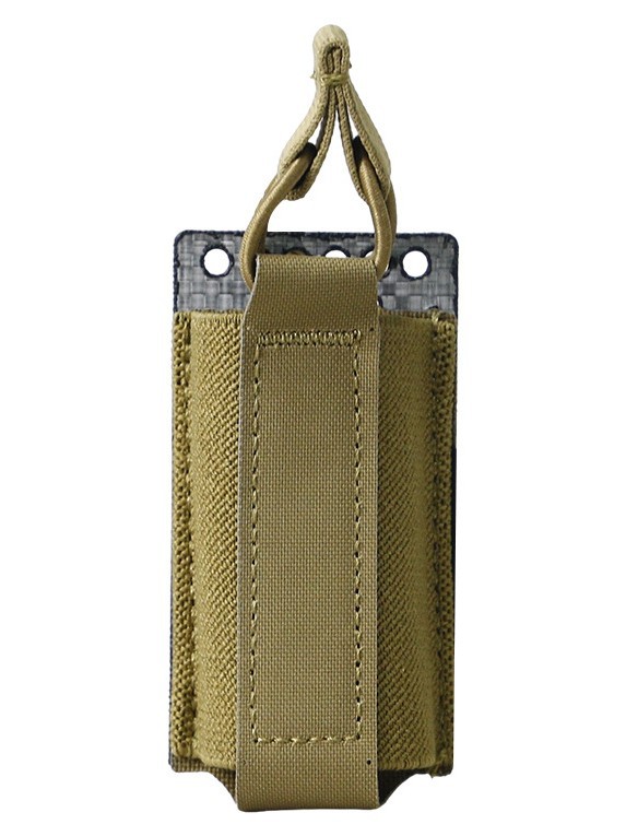 SOETAC-Genuino Tegris 9MM bolsas de cartucho de bala unilateral MOLLE camuflado paquete de accesorios de herramientas