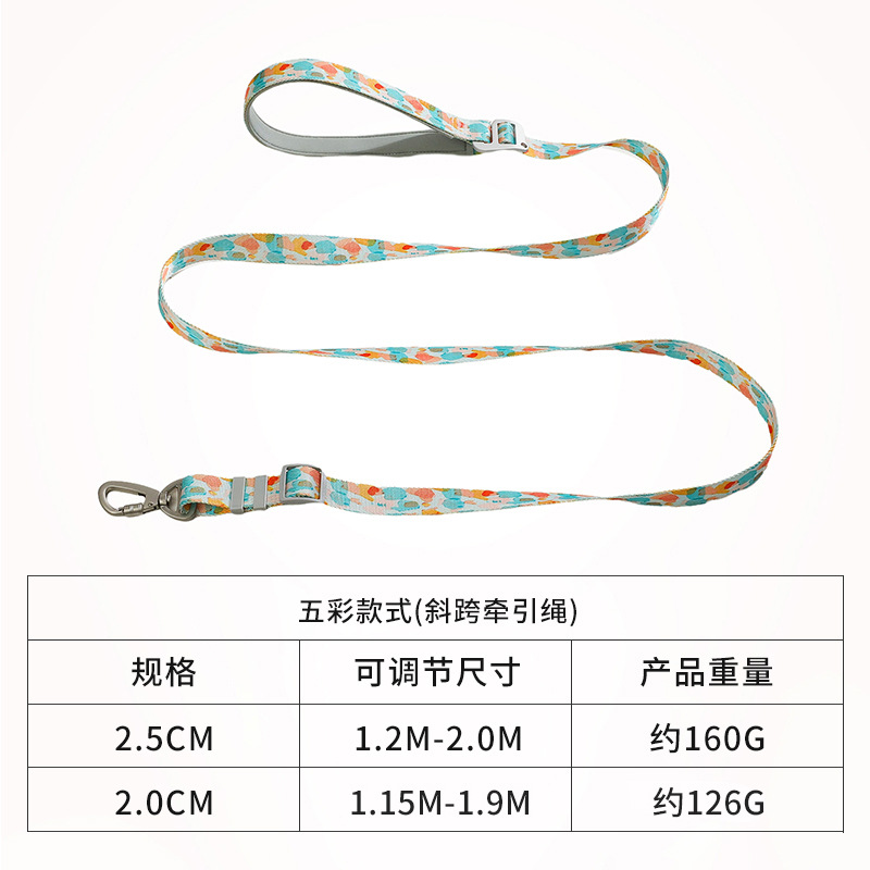 Cuerda de tracción diagonal, cuerda de tracción para perros grandes, medianos y pequeños, cadena de perro, cuerda para pasear a los perros, cintura envuelta, espalda inclinada, manos libres