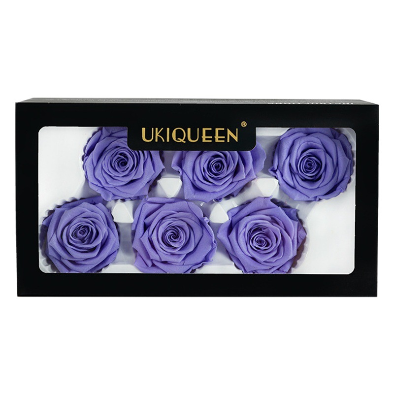 Cabezas de Rosa Eternas de Yunnan, Grado A, 5-6 cm, Hechas a Mano, Ramo de Alta Gama, Regalo, Flores Secas, Materiales para Manualidades, Venta al por Mayor