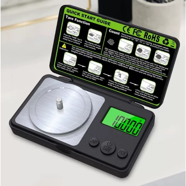 New High-Precision Mini Digital Scale 100g with 0.001g Accuracy, Pocket Digital Scale, Gram Scale, Jewelry Scale