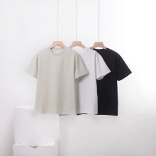 2025夏季Prad普拉同款索罗娜性感圆领上衣T恤针织衫短袖女显潮牌