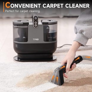 Customized Mobile Fabric Cleaning Machine 506Ac Super Suction Power Can Spray Steam to Easily Handle Stubborn Stains