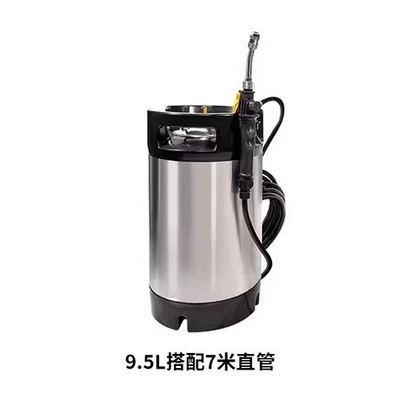 Car Wrap Installation Tools, Car cleaning tools - 9-5l-high-pressure-cylinder-screen-not-included-straight-tube