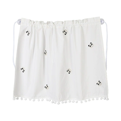 car side window heat | Car curtains - cotton-wool-ball-embroidery-curtain-panda