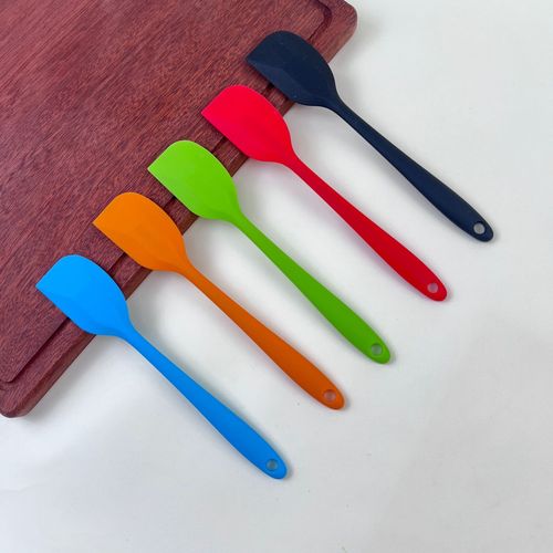 Silicone spatula, individually packaged, small and large sizes, baking tools, rubber spatula, food-grade, integrated soft spatula, cream scraper