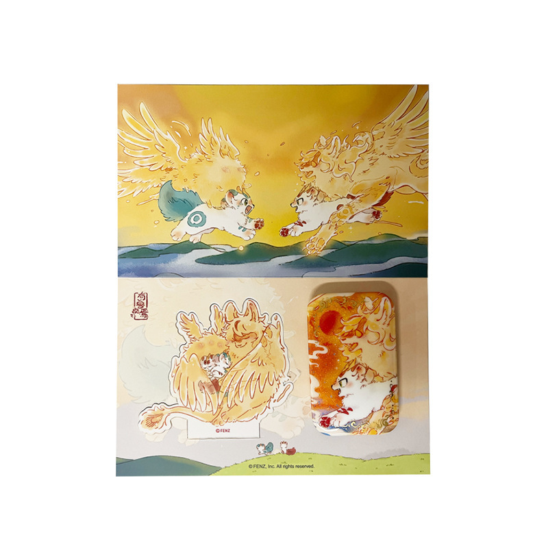 【公式正規品】非人仙山瓊閣 ブラインドボックス アニメ周辺機器 谷子バーペンダント ポラロイドスタンド|undefined