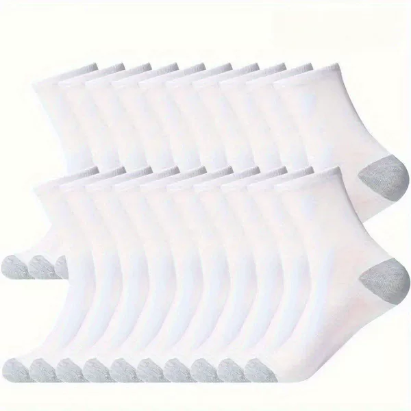 Socks Cross-Border Amazon Temu Shein Foreign Trade Running Socks Towel Bottom Shock-Absorbing Sports Socks Shopee Independent Site