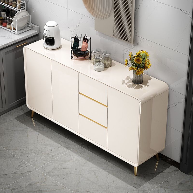 2025 Popular Painted Living Room Sideboard Kitchen Restaurant High-End Wall Sideboard Storage Storage Cabinet Floor Cabinet