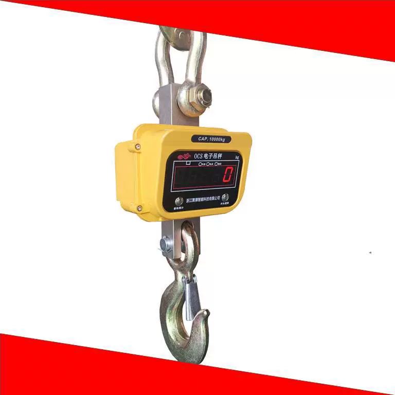 Поставка электронных весов с крючком 3 тонны 5 тонн 10 тонн портативные электронные весы Беспроводные цифровые дисплеи с прямым видом электронные крановые весы