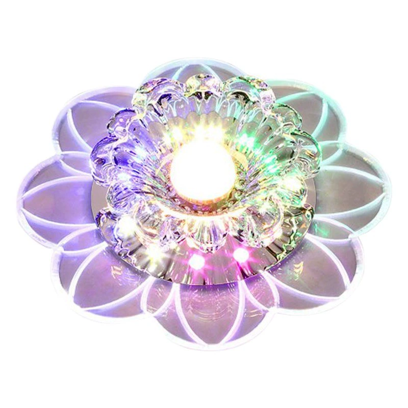 Современные минималистичные светодиодные проходы коридор крыльцо Хрустальные прожекторы вход в фойе креативные светильники