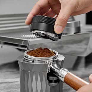 不锈钢咖啡布粉器 515358mm自卸式压粉锤 意式器具咖啡布粉器 阿里巴巴 