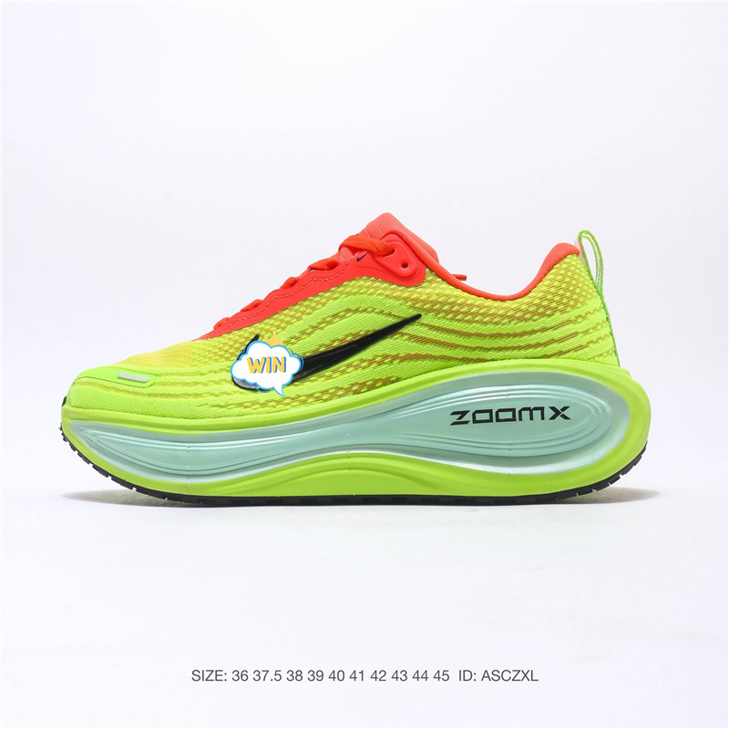 Putian shoes NK Vomero Plus, featuring a reversed Swoosh design, are thick-soled athletic running shoes with a trendy, dad-style look