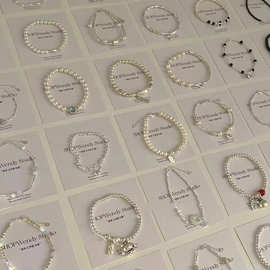 S925碎银子纯银蝴蝶手链女轻奢小众精致足银手镯手饰女友闺蜜礼物