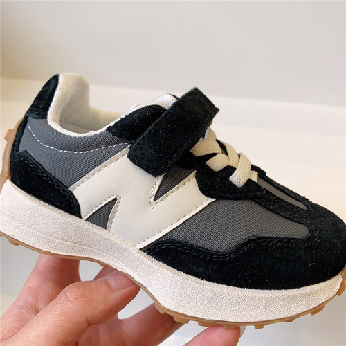 Small waisted children's shoes, children's sports shoes, 2024 spring boys' running shoes, girls' moral training shoes, baby shoes