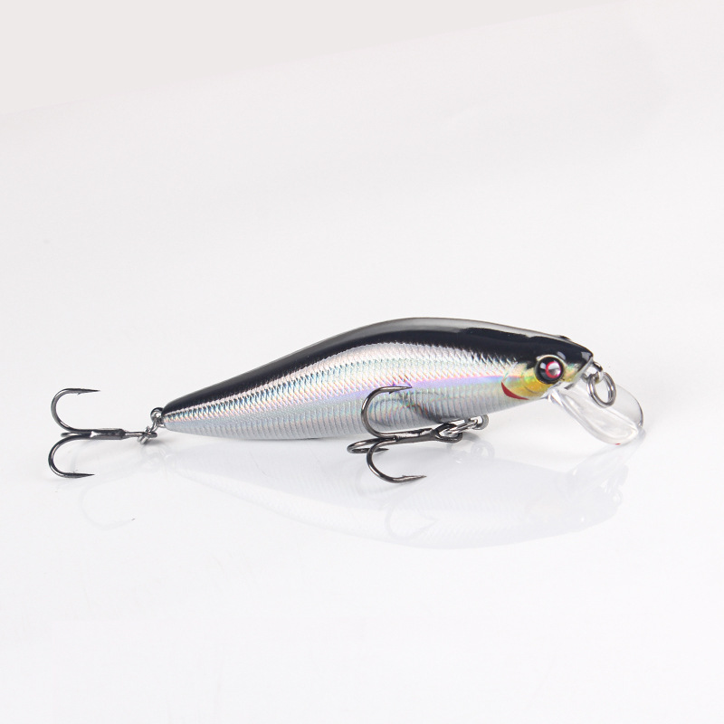 Sinking Minnow Lures Shallow Diving Minnow Baits Fresh Water Bass Swimbait Tackle Gear