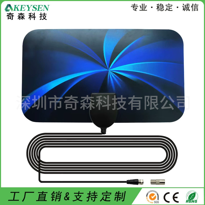 Новый популярный кросс-бордер мини-HD цифровая антенна ТВ DVB-T2 европейский стандарт и американский стандарт HDTV внутрисетевой цифровой