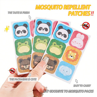 Formbo Plant Essential Oil Patch Mosquito Repellent Patch for Adults, Girls, Kidsren and Babies, Outdoor Portable Patch, 36 Anti-Mosquito Patches
