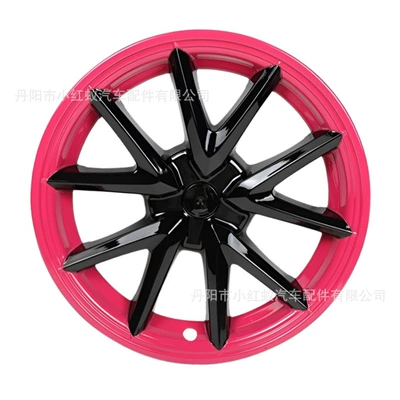 18inch Wheel Hub Cover, Sports-Style | Hub cover - model-3-2019-2024-sport-edition-beetroot-purple-set-of-4
