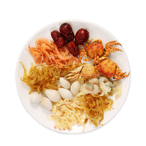 Seafood hot pot dry and fresh pot base old-fashioned hot pot seafood pot base seafood dried goods hometown flavor