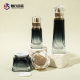 New high-end set bottle 120ml lotion bottle 50g100g cream bottle crystal diamond glass bottle skin care packaging bottle