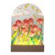 goddess festival handmade diy tulip glass painting night light material bag water ripple acrylic plate painting oil painting