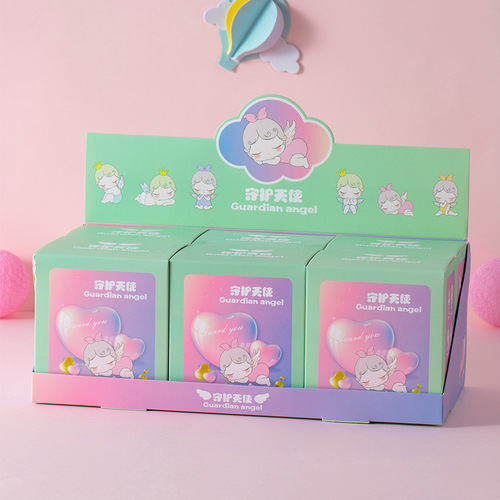 New Anne Angel Girl Blind Box Series Complete Set of Ornaments Princess Cake Decoration Doll Birthday Gift Figure