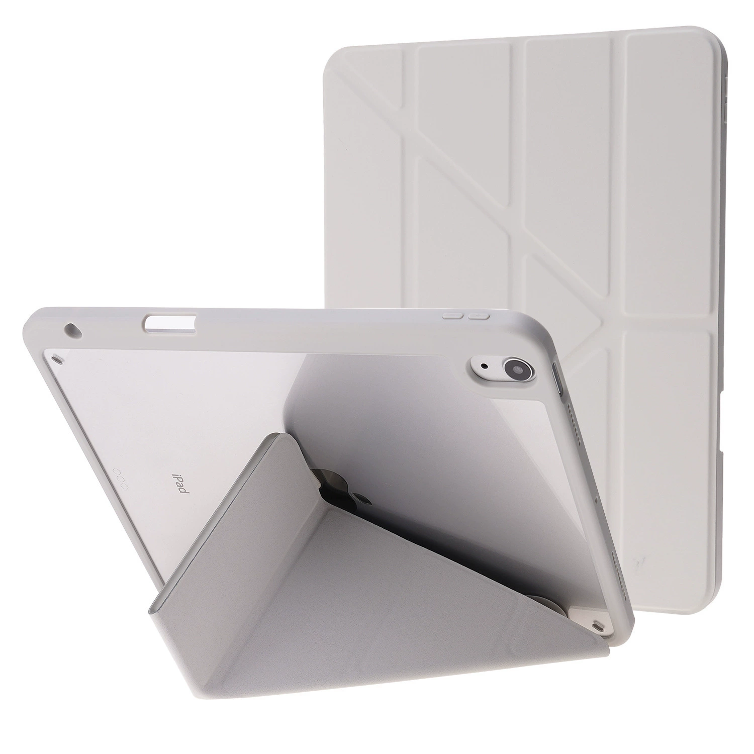 Подходит для iPad 10-го поколения акриловая прозрачность деформация 10.9 двух-в-одной мягкий боковой паз PRO11 корпус планшета