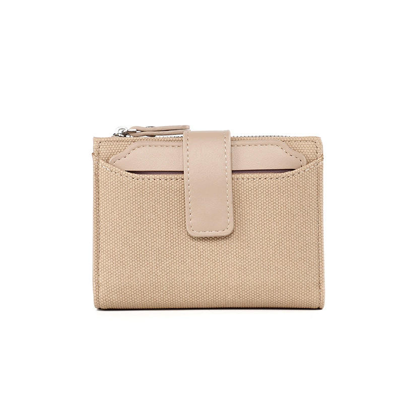 Short Wallet, City Style, Compact 13.3×9.8×2.5 cm, Multiple Colors