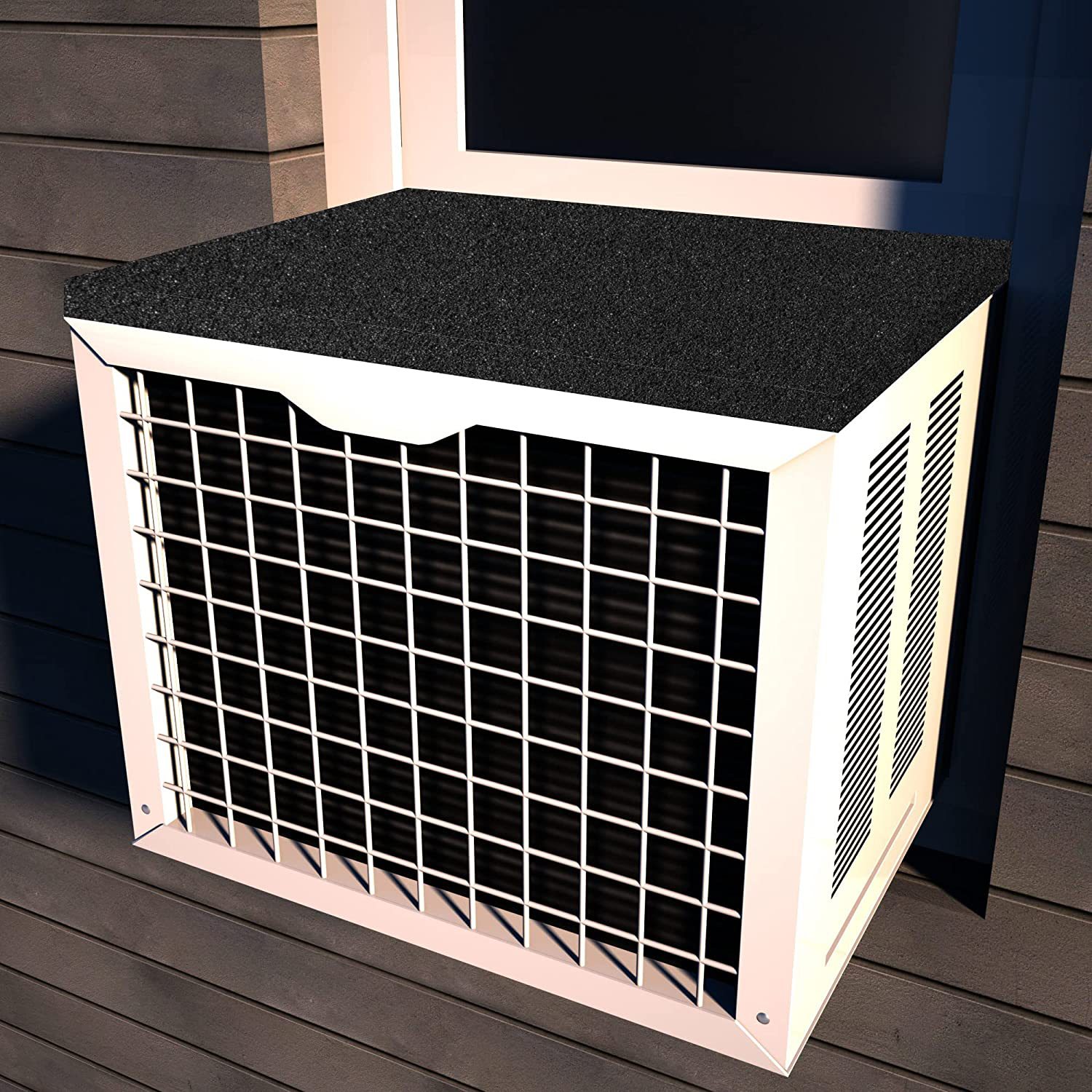 空调外机防噪垫 外机防噪垫 防噪垫 空调外机下雨噪音垫 防噪音垫