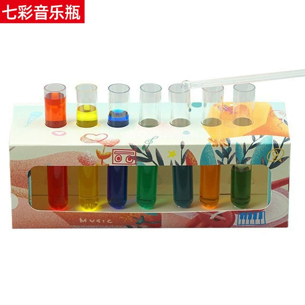 Colorful music bottle