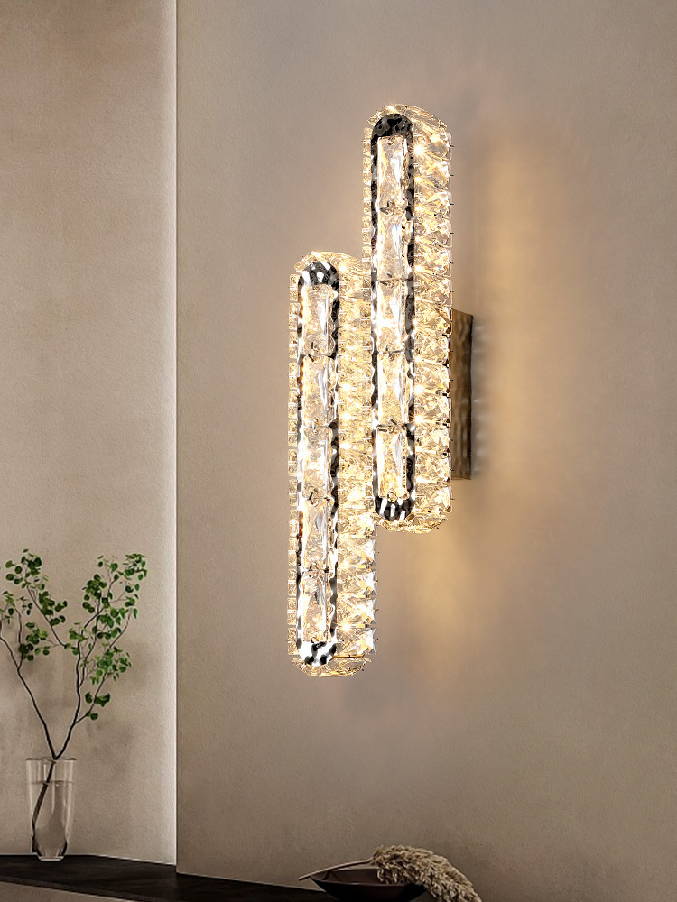 Luz de fondo de pared de cabecera luz de cabecera lámpara de TV de fondo simple lujoso sala de estar moderna luces de alta calidad nuevo
