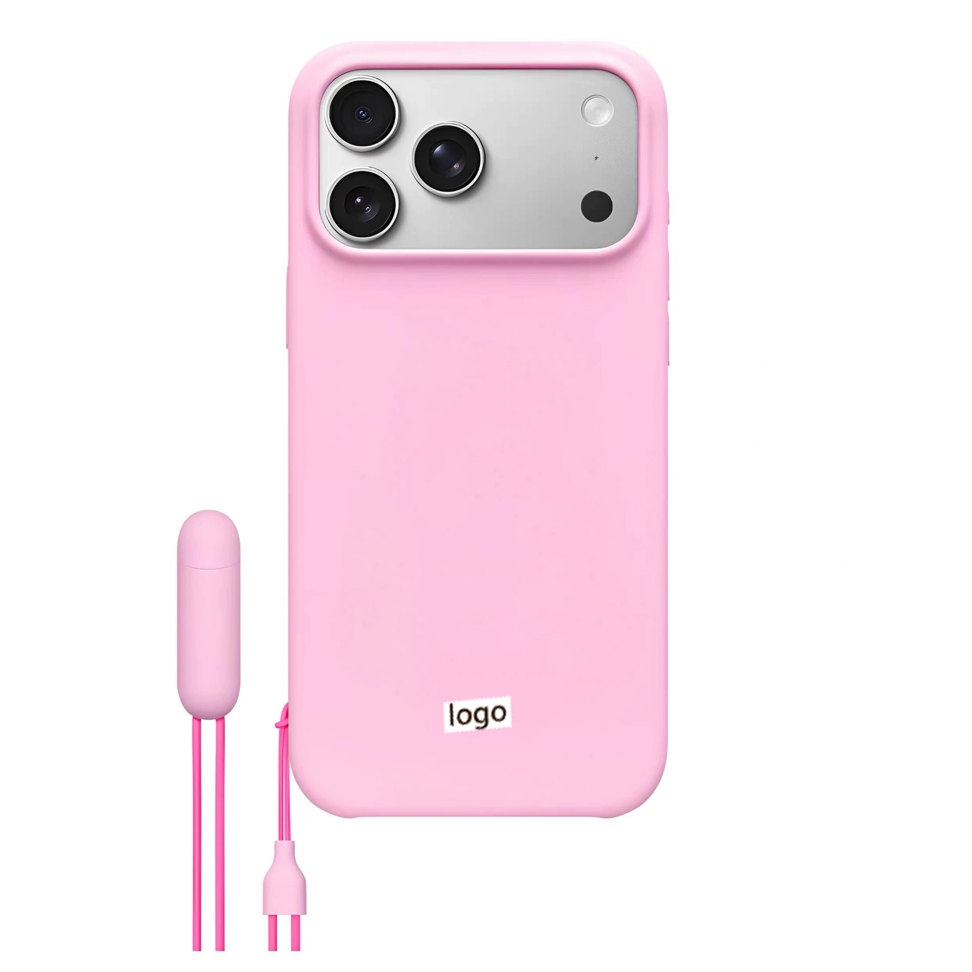Compatible phone case, iphone 17, matte strap, tubing, 17 pro max