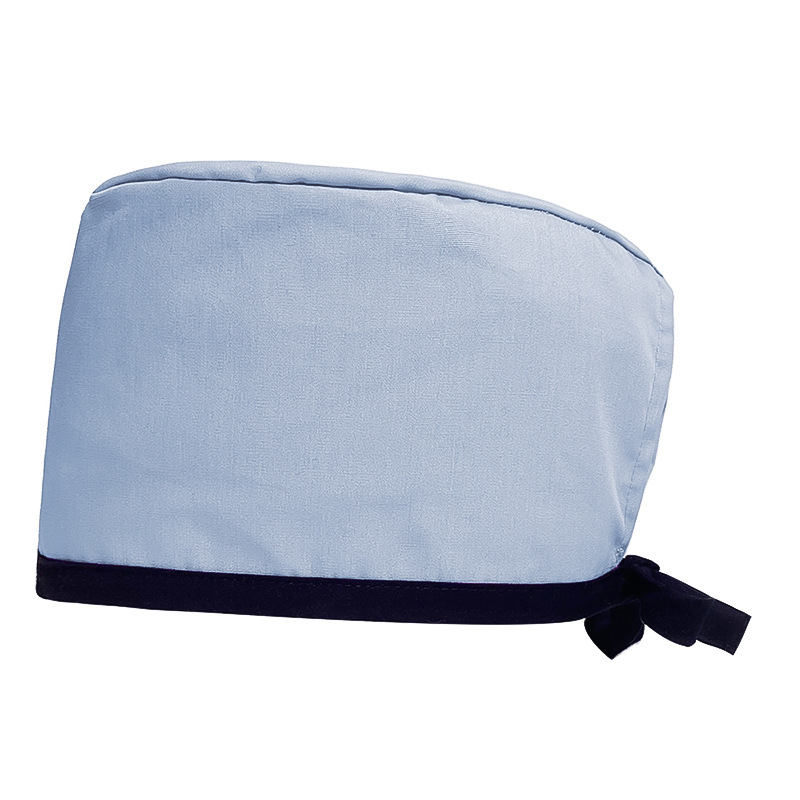 Tapa quirúrgica directa de fábrica Hospital masculino azul punta cerrada tapa de enfermera oral belleza Taller de plástico tapa de trabajo hembra