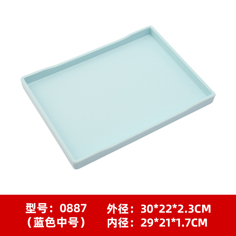 블루 우드 그레인 0887 중간 (30*22*2.3cm)