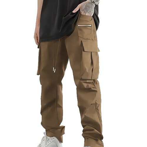 Men's Factory Exclusive Leisure Pants with Multiple Pockets, Sports Pants, Work Pants, Long Pants