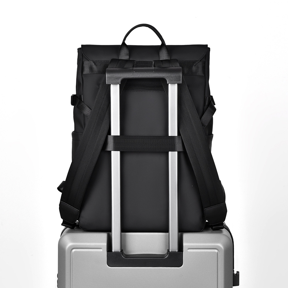 Mochila para computadora de 15,6 pulgadas para hombres, mochila de gran capacidad para viajes de negocios, moda de cercanías, mochila escolar para estudiantes universitarios al por mayor