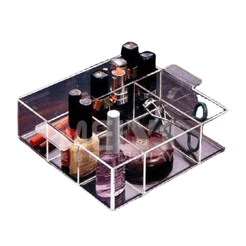 本公司亏本清仓透明有机玻璃化妆品展示架美发工具展示架