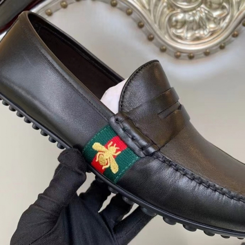 High-quality genuine leather men's casual