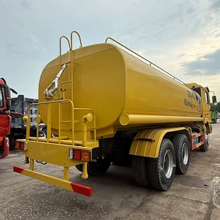外贸陕汽德龙F3000喷洒车定制6*4多功能环卫车20方道路绿化洒水车