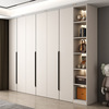 solid wood wardrobe modern household bedroom A The top Whole Wardrobe Light extravagance Simplicity 456 cabinet