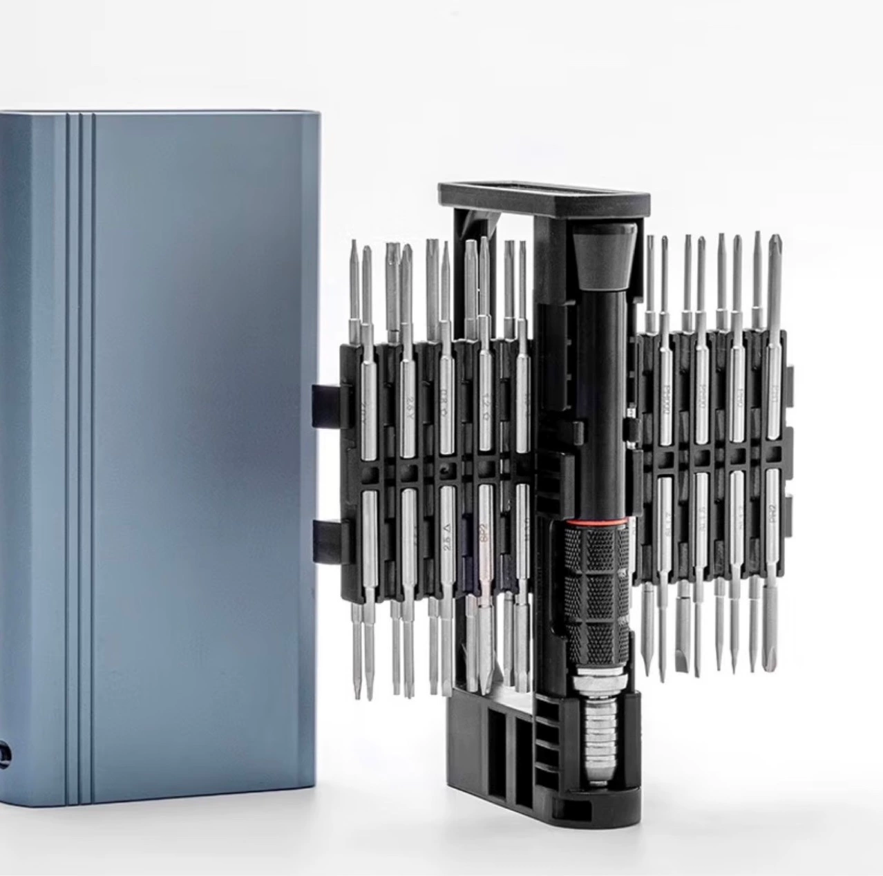 Прецизионная комбинированная отвертка NANCH, переносная Стальная отвертка S2 40-в-1