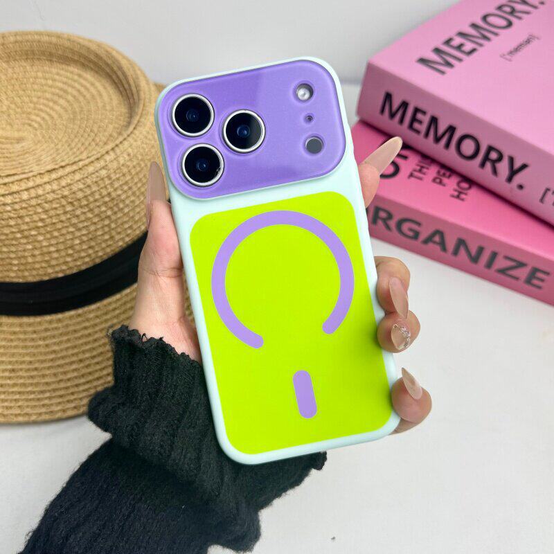 Funda Magnética para iPhone 17 Pro 16 11 de PC Anticaídas y Resistente a Huellas Dactilares