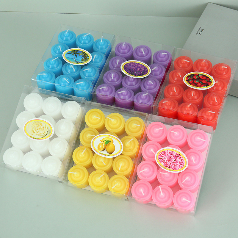 メーカーはアロマキャンドルを生産しています。|undefined