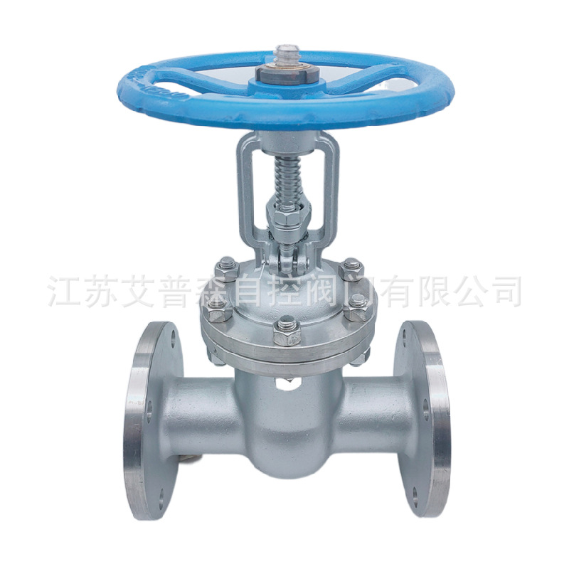 304 316不锈钢手动明杆耐酸碱腐蚀化工蒸汽设备法兰闸阀Z41W-