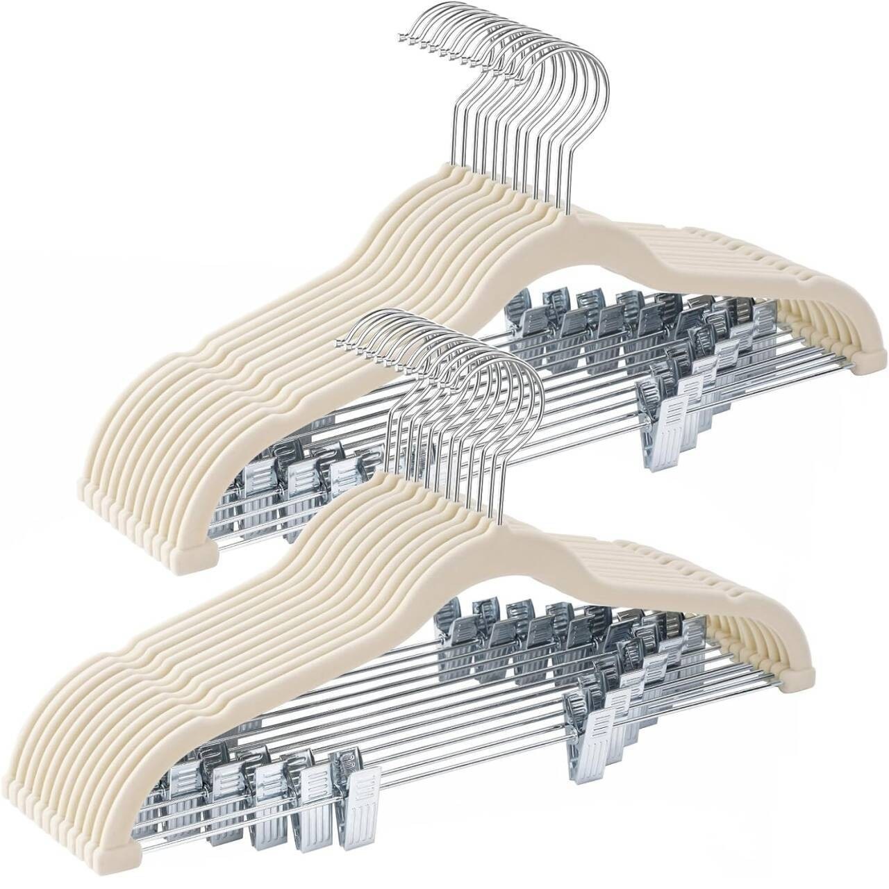 42cm 아이보리 화이트/아연 도금 후크